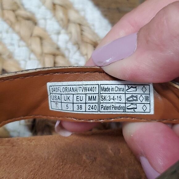 Vionic Floriana Women’s Bronze Embellished Sandals, size 7 - Picture 7 of 10